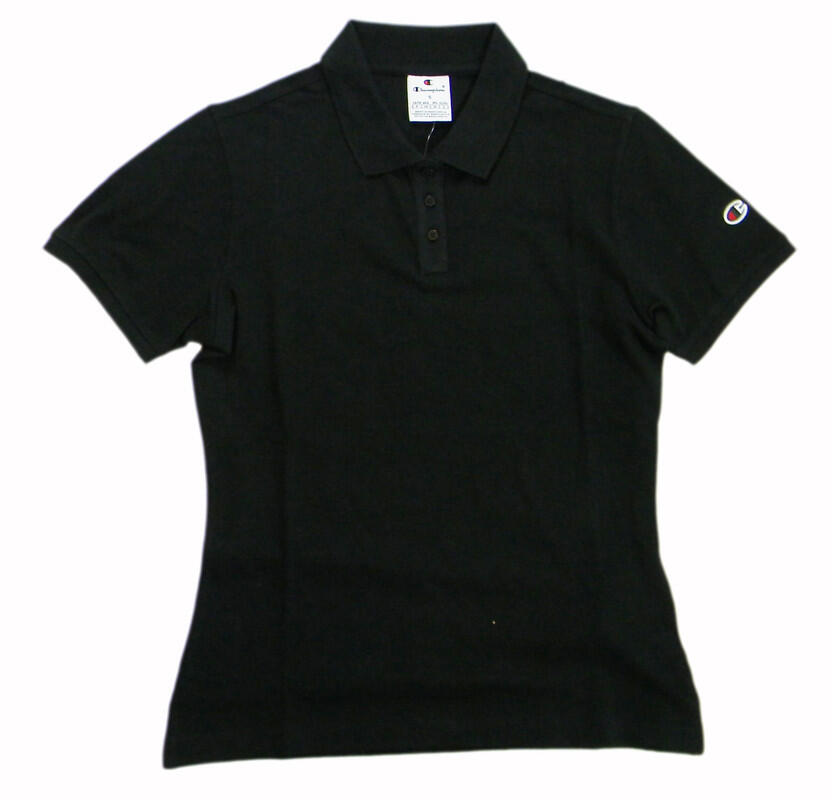 Champion Mm Light Cotton Polo Nera Donna
