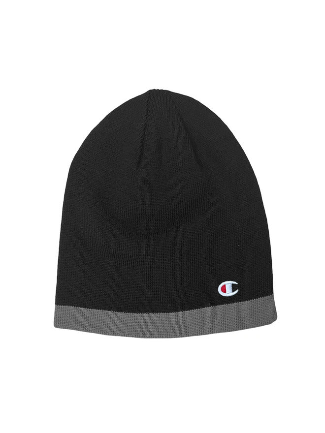 Champion Bonnet Noir Gris Homme