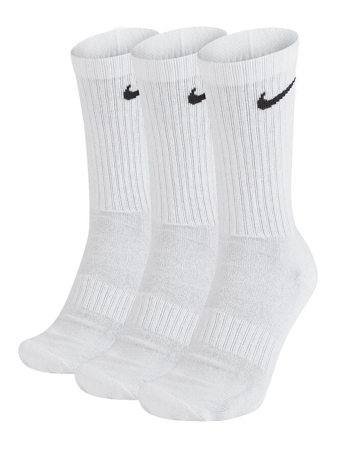 Chaussettes Nike Everyday Cushion 3 Paires Blanc Unisexe