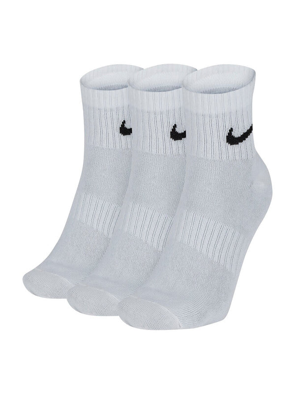 Nike Everyday 3 Pk Calzini Bianchi Unisex
