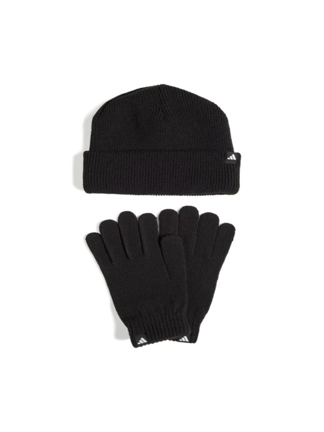 Adidas Originals Ensemble 2 Pièces Bonnet Gants Noirs Unisexe