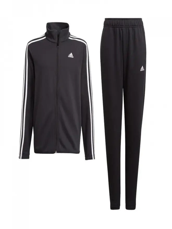 Adidas Essentials French Terry Ensemble Survêtement Noir Enfants Garçons