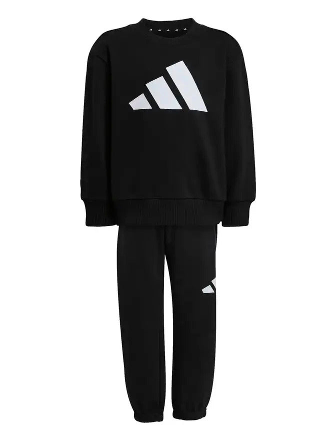 Pantalon de jogging polaire Adidas Essentials Logo - Ensemble pour enfants, noir