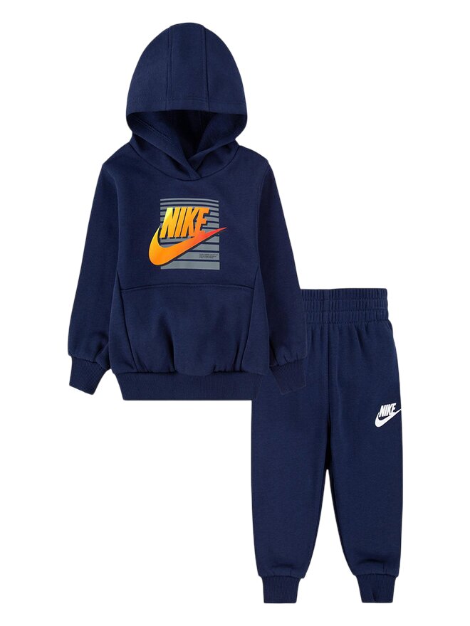 Nike Nkb B Nsw Gradient Futura Po S Ensemble Survêtement Bleu Enfant