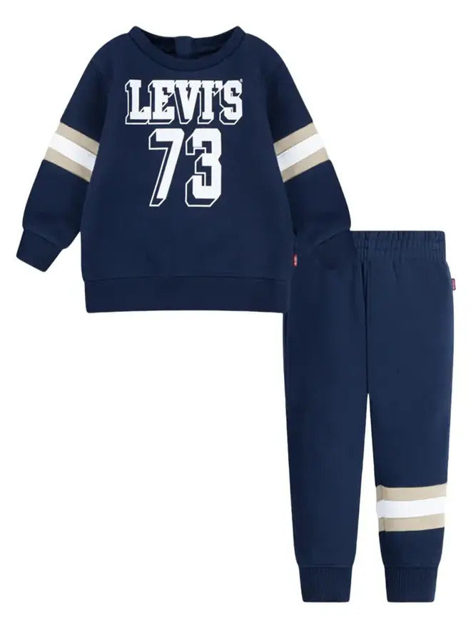 Levi's Kids Completo Tuta Blu Bambino