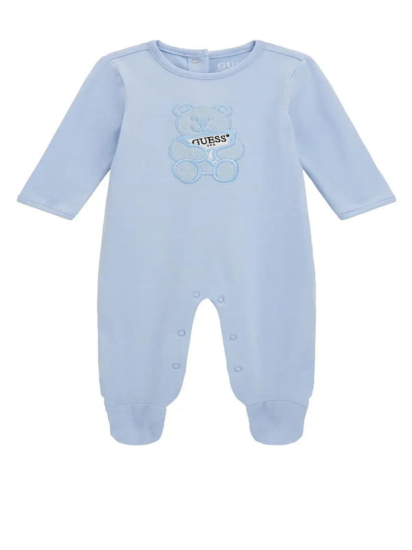 Guess Baby Tutina Neonato Blu Bambino