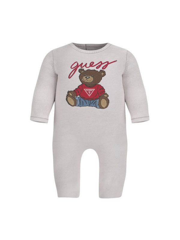 Guess Baby Tutina Neonato Bianca Bambini