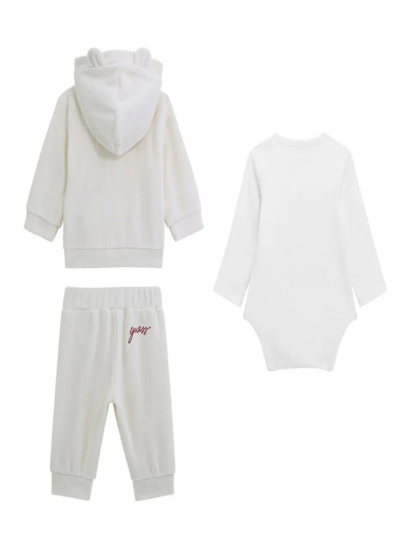 Guess Baby Set 3 Bianco Bambini