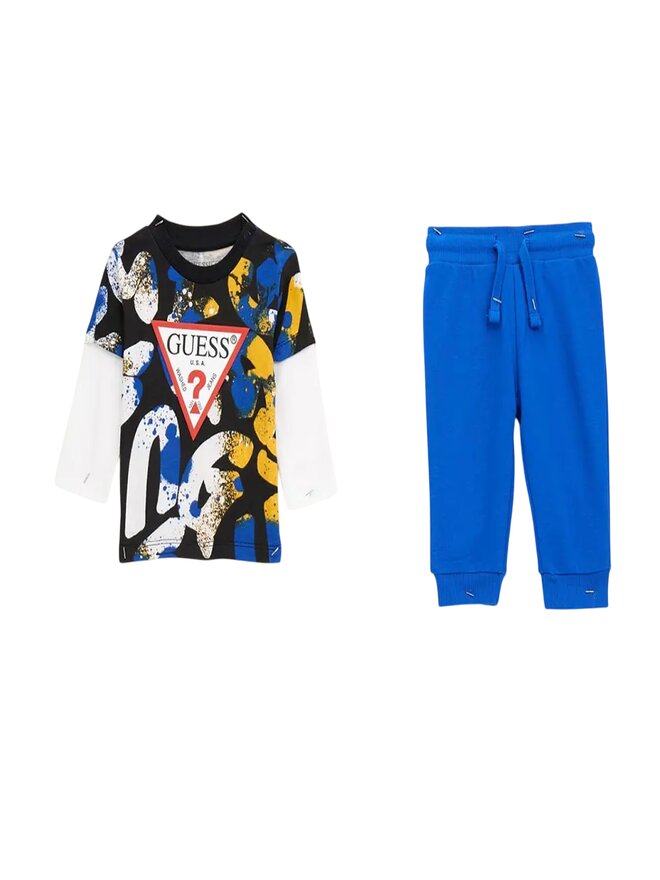 Guess Kids Ensemble survêtement multicolore Enfant