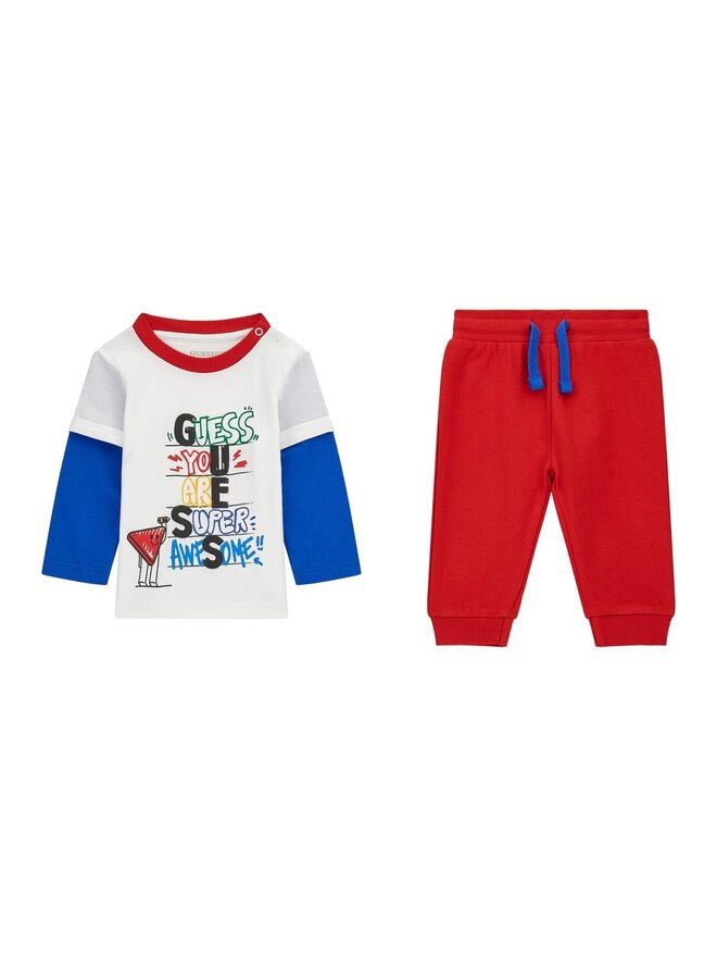 Guess Kids Ensemble survêtement multicolore Enfant