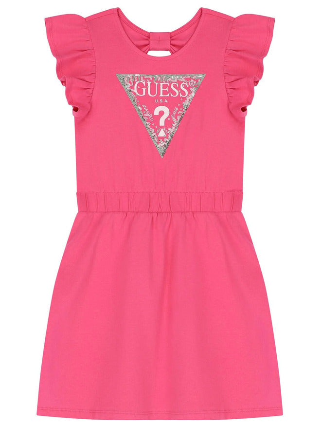Robe Enfant Guess Kids Rose Broderie