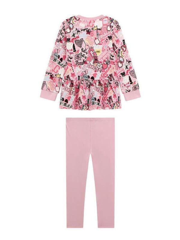 Ensemble Guess 2 pièces rose bébé fille
