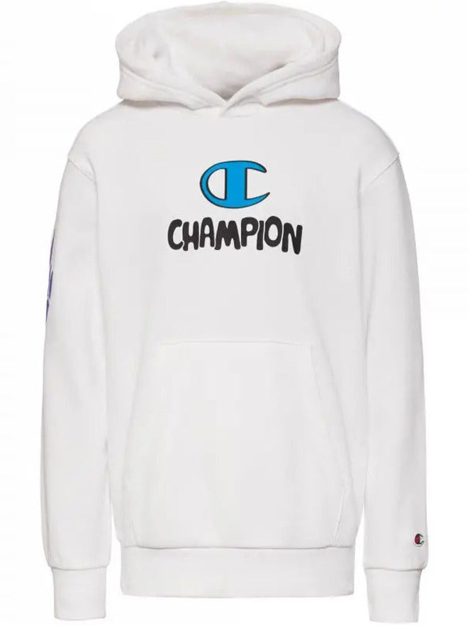 Sweat à capuche Champion Kid's Legacy blanc pour enfant