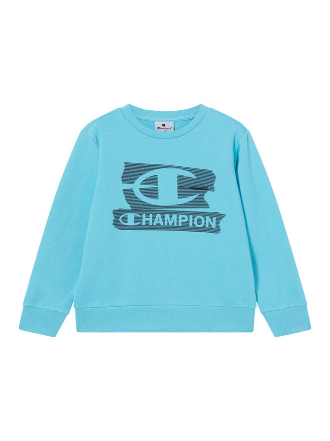 Champion Sweat-shirt col rond Bleu Garçons Enfants