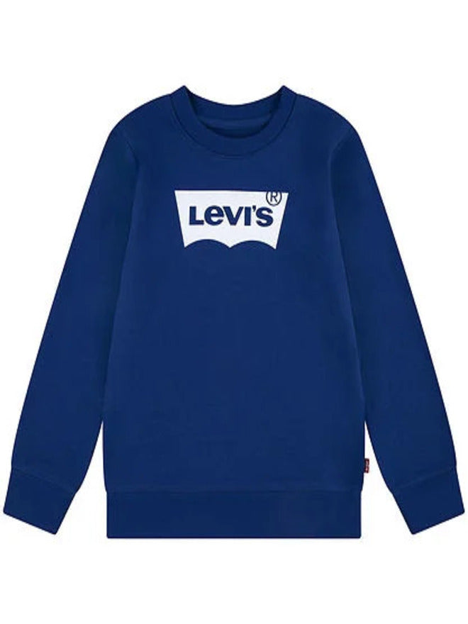 Levi's Sweat-shirt col rond bleu marine Enfant