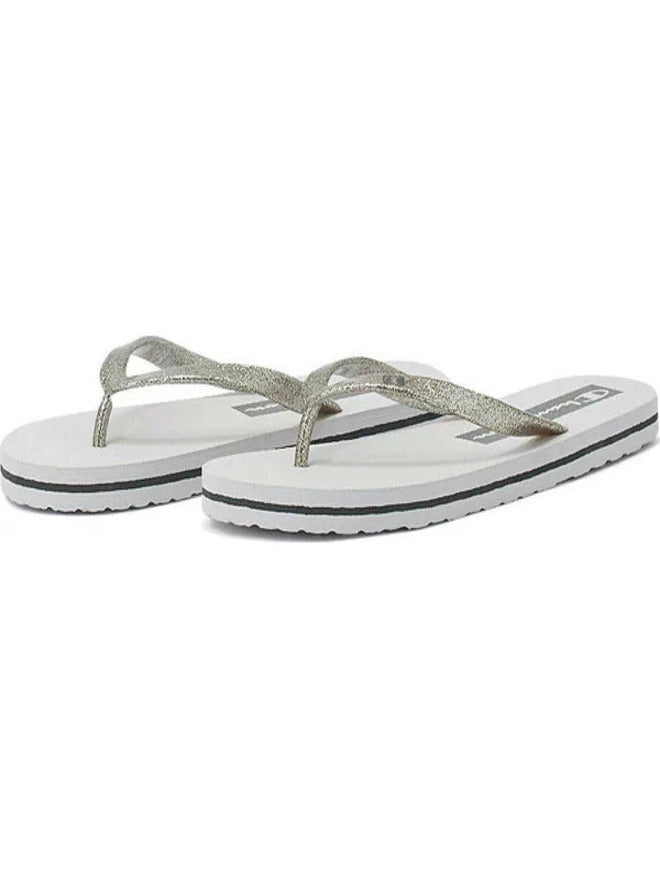 Champion Siesta Claquettes Blanc Or Femme