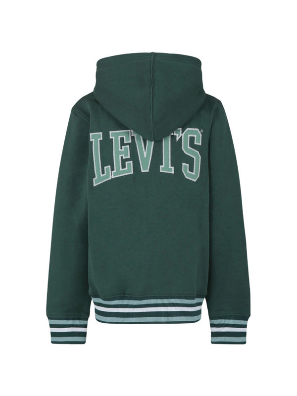 Levi's Kids Sweatshirt à Capuche Verte Enfants Garçons
