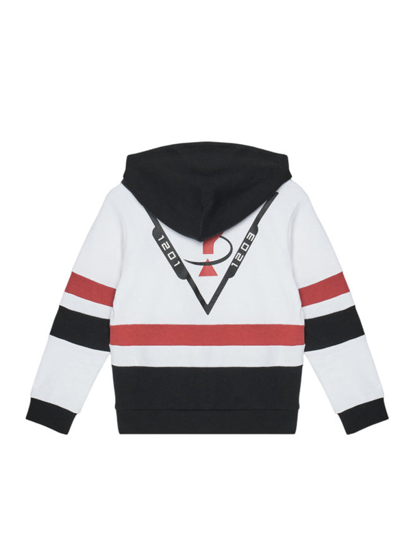 Guess Felpa Con Cappuccio Chiusura Zip Multicolore Bambini