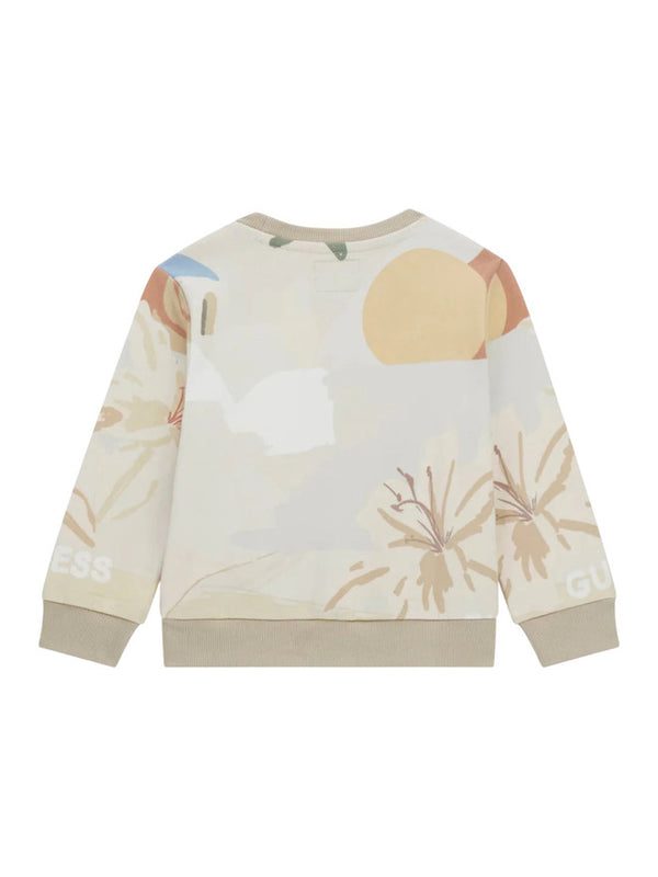 Guess Ls Active Sweat-shirt Multicolore Enfant