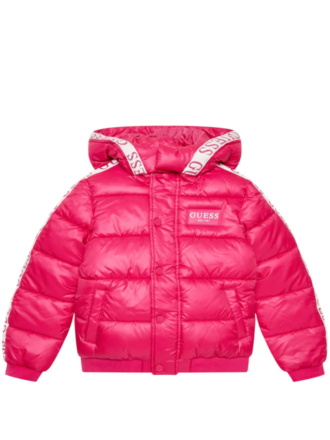 Guess Kids Blouson fuchsia avec logo pour fille
