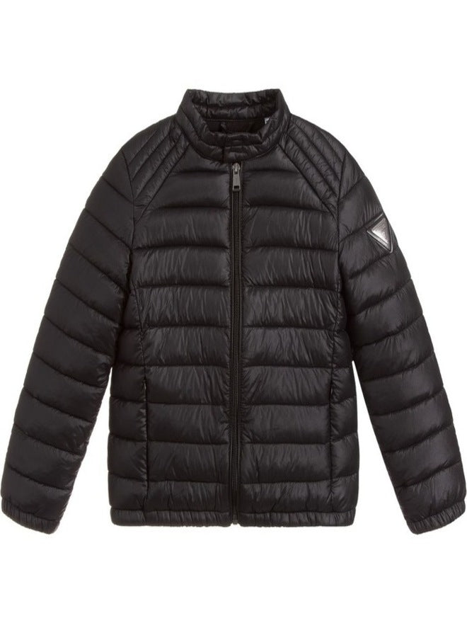 Guess Giubbotto Girocollo Total Black Bambini