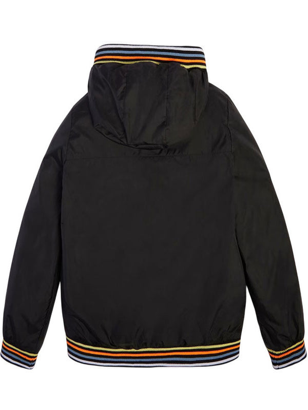 Guess Blouson à capuche noir enfant