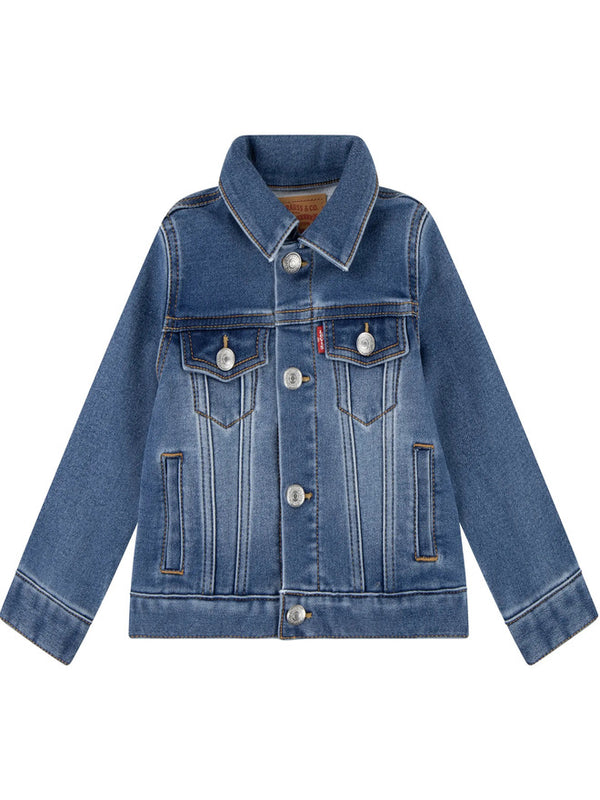 Levi's The Big Cheese Blouson en jean bleu denim Enfant