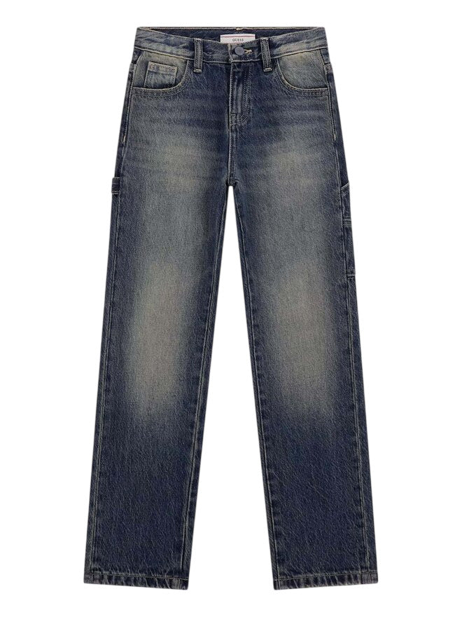 Guess Kids Jeans charpentier à taille moyenne Enfant