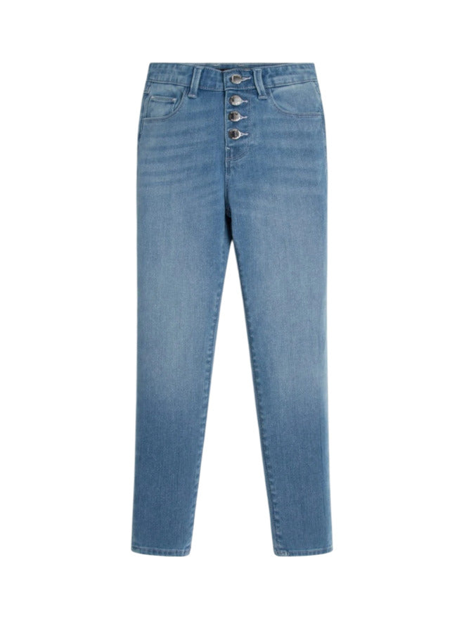 Guess Brillant Wowmini Jeans Blu Denim Bambina