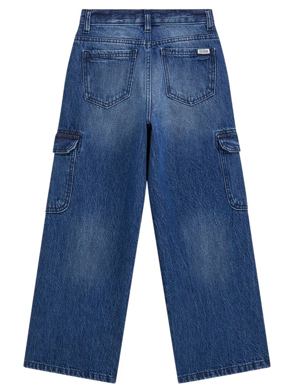 Guess Baby Jeans Dark Blu Denim Bambini