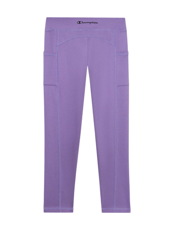 Champion C-Tech Leggings Lilla Bambine Ragazze