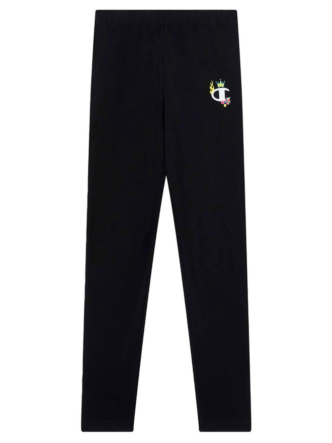 Champion Legging Graphique Noir Filles