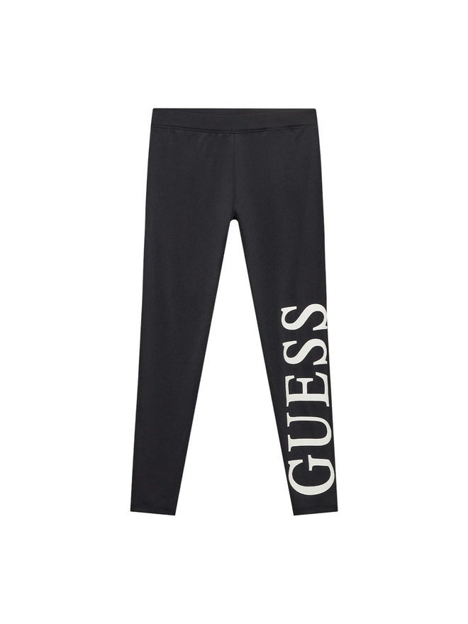 Guess Leggings Noirs Blancs Enfants Filles