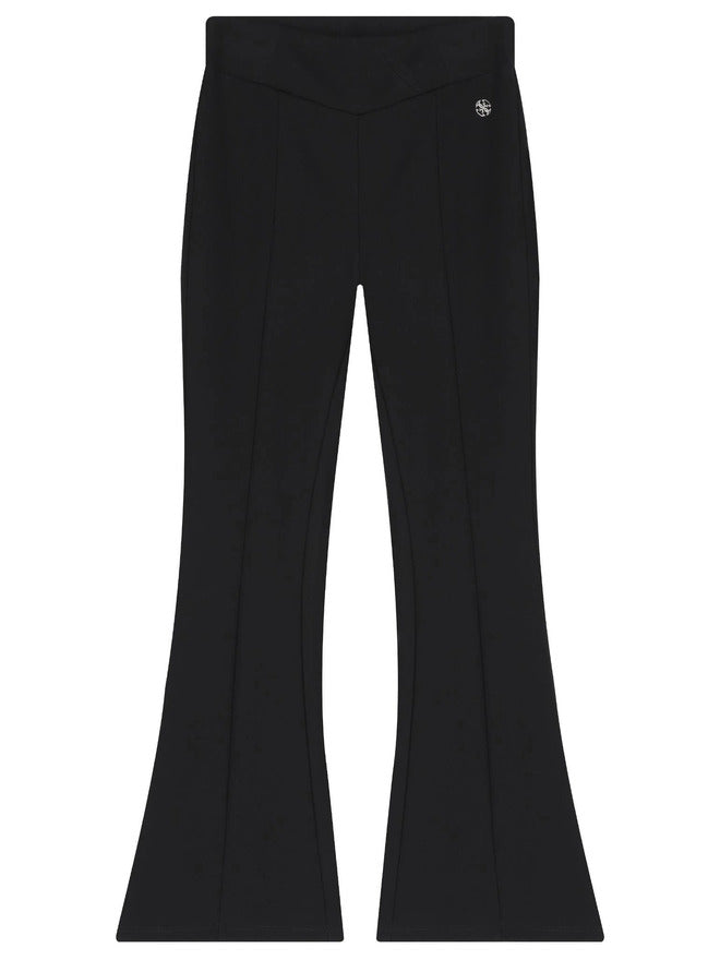 Leggings évasés noirs Guess pour filles