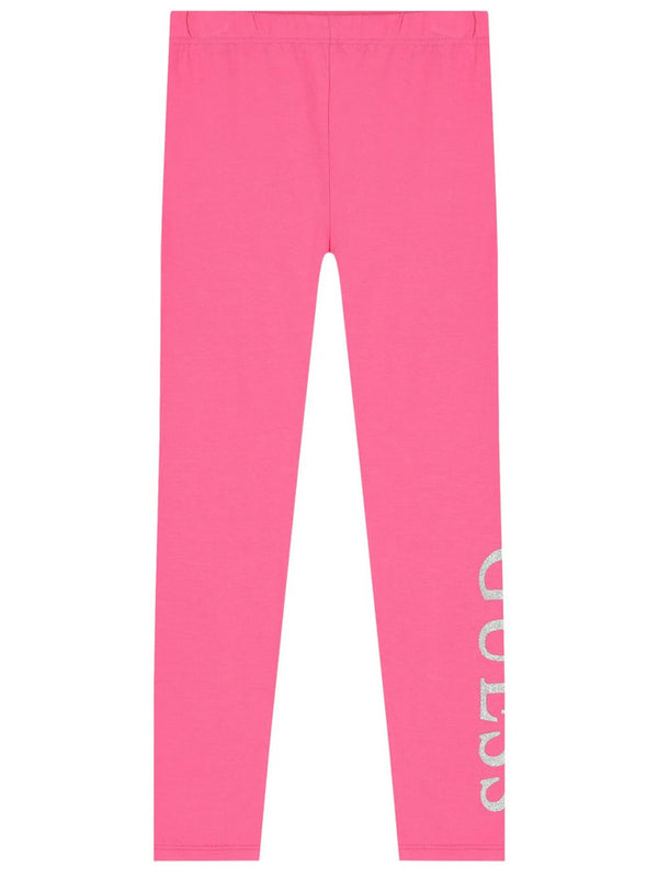 Gues Leggings Rosa Bambina