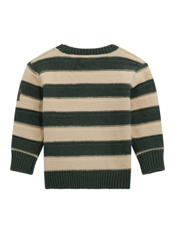 Guess Ls Pull Beige Vert Enfant
