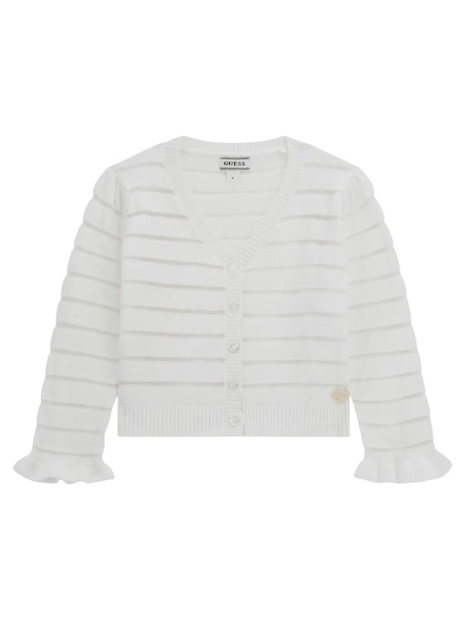 Guess Infant-Kids Cardigan Bianco Bambina