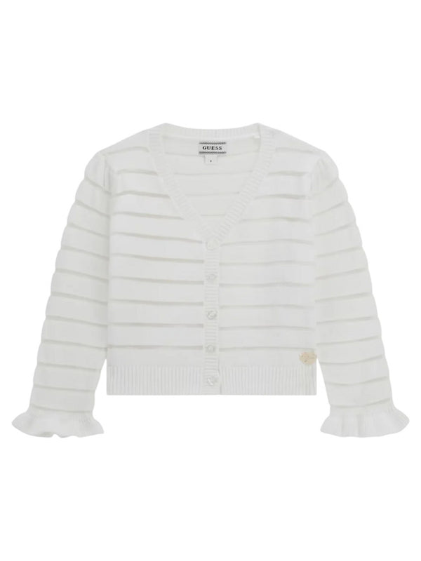 Cardigan Guess Enfant-Kids Blanc Fille