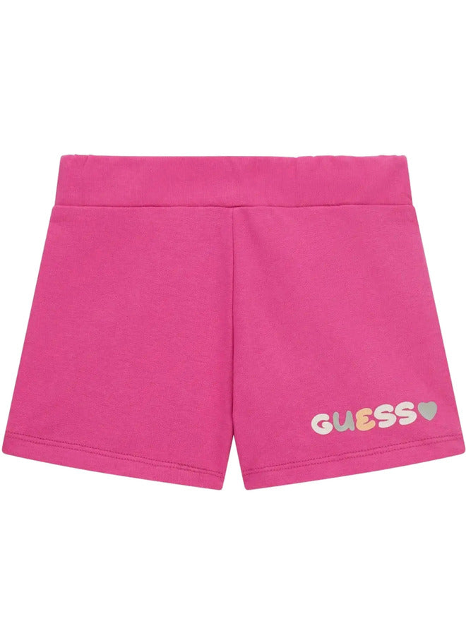 Guess Kids Pantaloncini Fucsia Bambina
