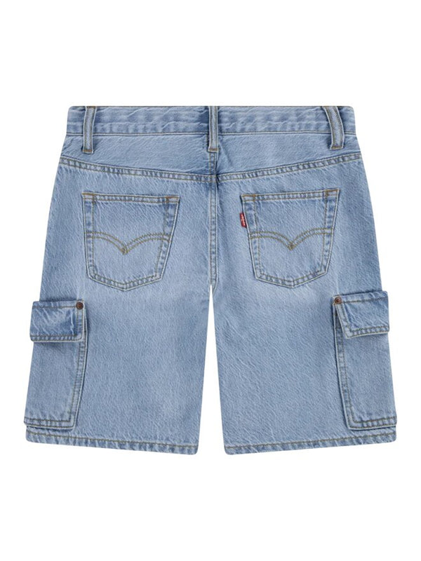 Levi's Kids Short en Jean Bleu Clair Denim Enfant