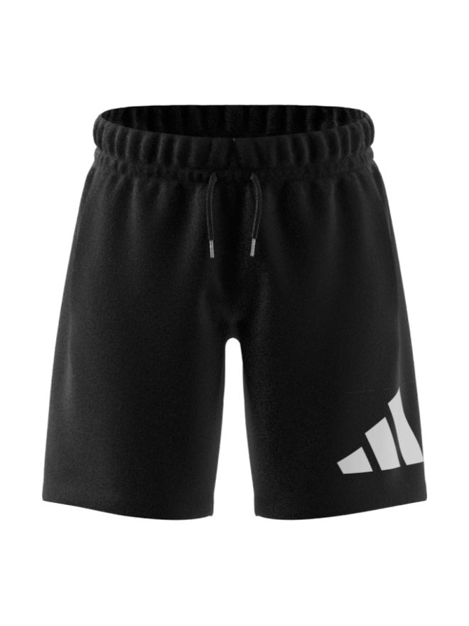 Adidas Sportswear Short Grande Logo Noir Blanc Enfant