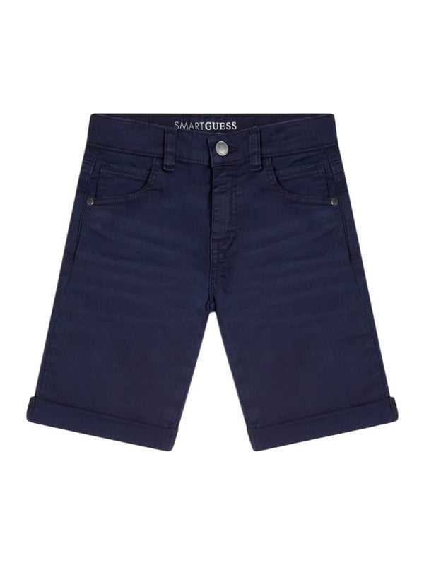 Guess Kids Short Bleu Enfant
