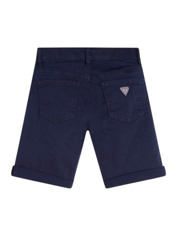Guess Kids Short Bleu Enfant