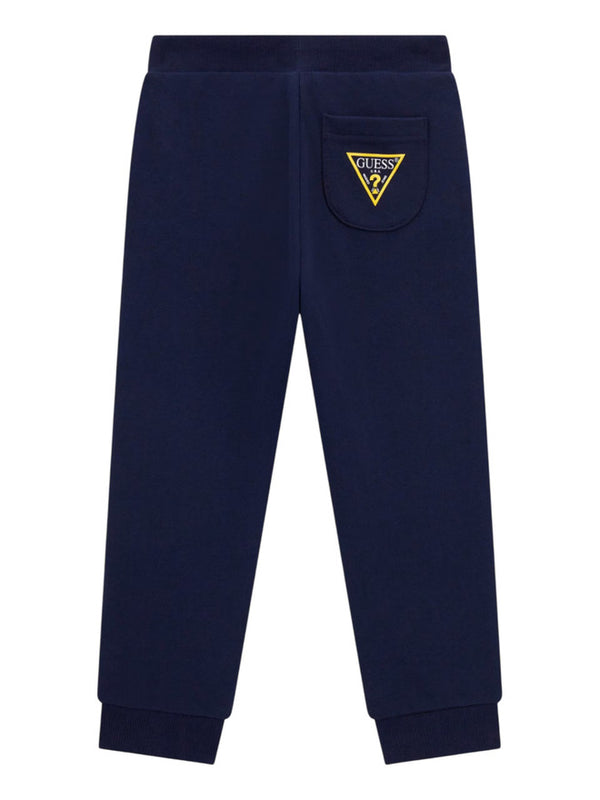 Guess Pantaloni Tuta Blu Bambino