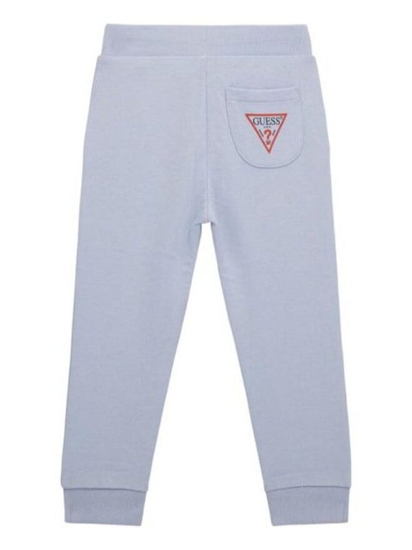 Guess Baby Pantaloni Tuta Azzurri Bambino