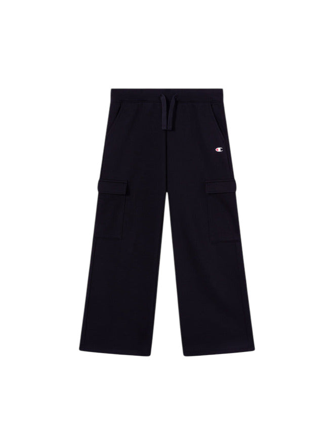 Champion Jazz Pantalon de Survêtement Patte d'Éléphant Cargo Noir Filles