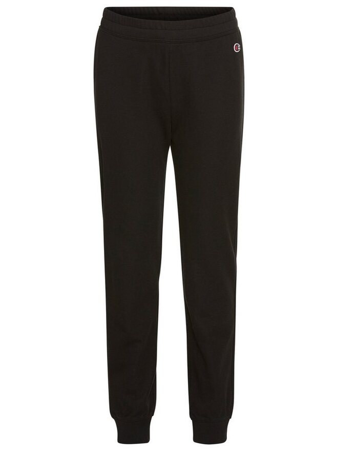 Champion Rib Cuff Pantalon de Survêtement Noir Enfant