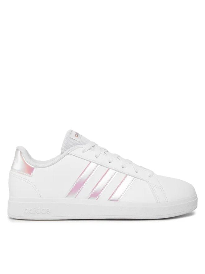 Adidas Grand Court K Chaussures Blanches Fille