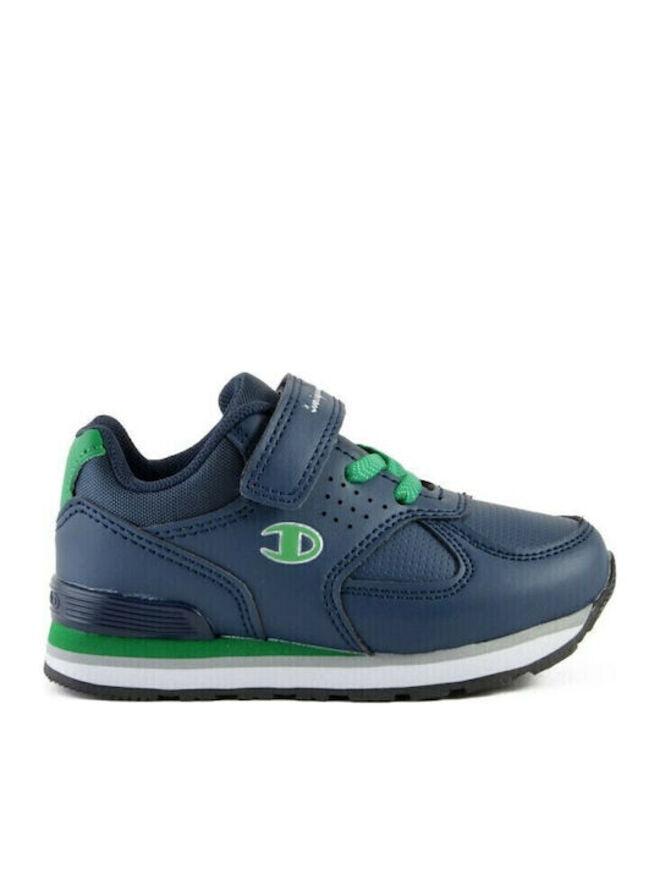 Chaussures basses enfant Champion Erin bleu vert