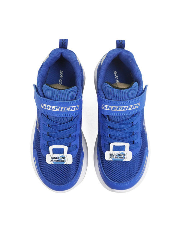 Skechers Mazematics Chaussures Bleues Enfant